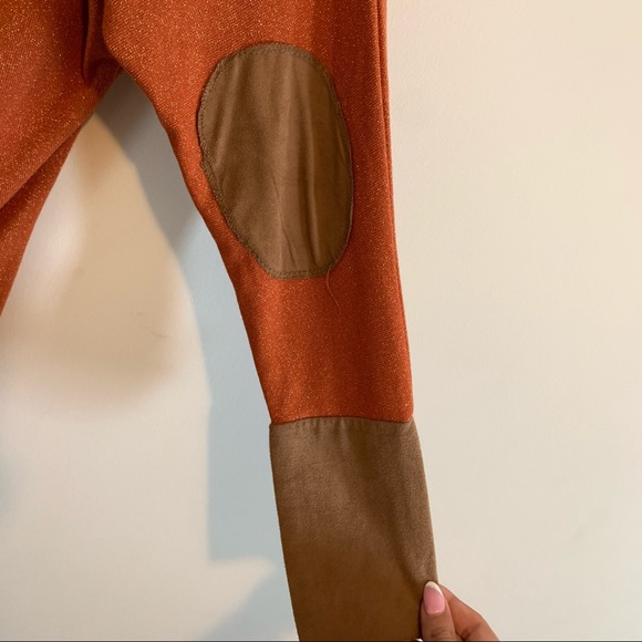 Gold/Orange Top or Dress with brown patches - Picture 5 of 7